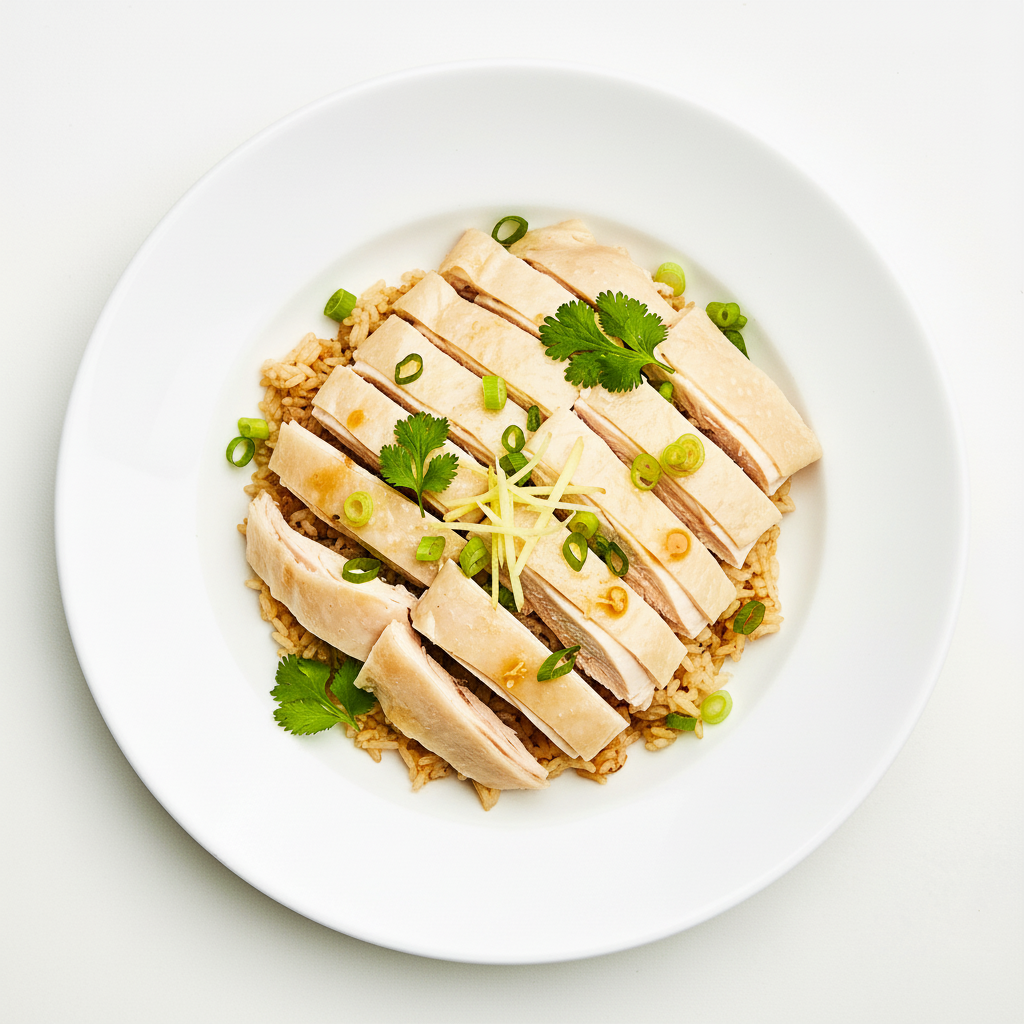 Chicken w/ ginger n shallots Full