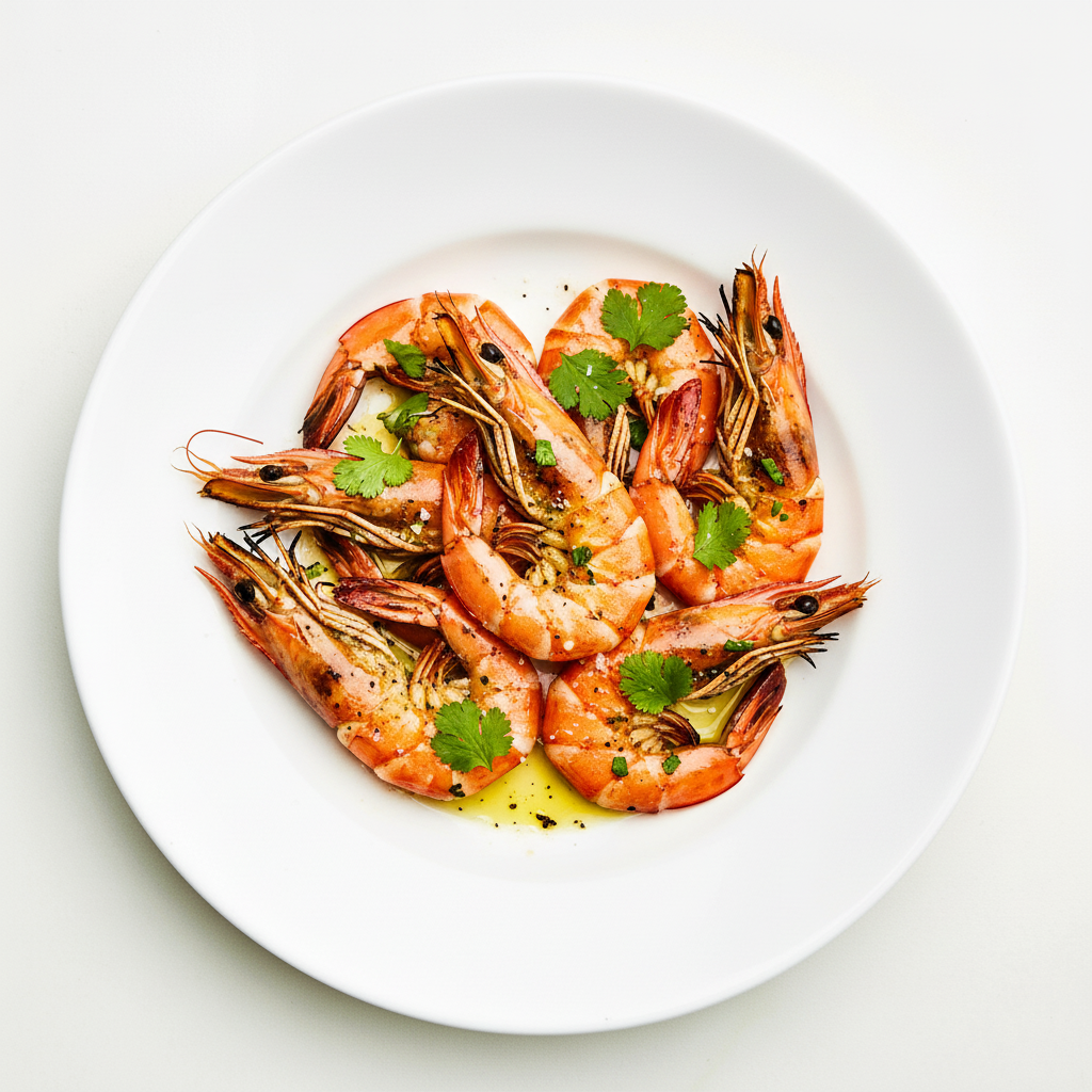 wood fired prawns Full