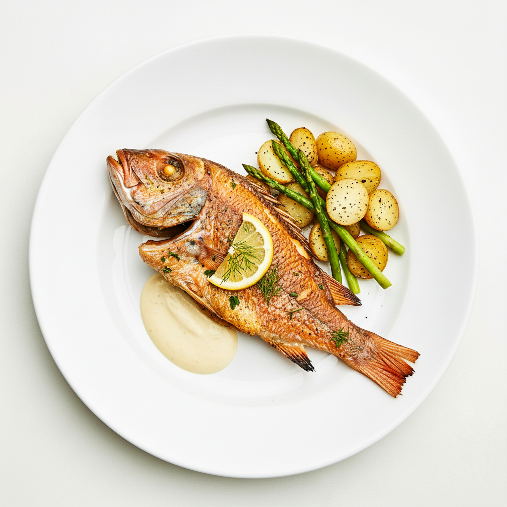 WHOLE SNAPPER DEEP FRIED Full