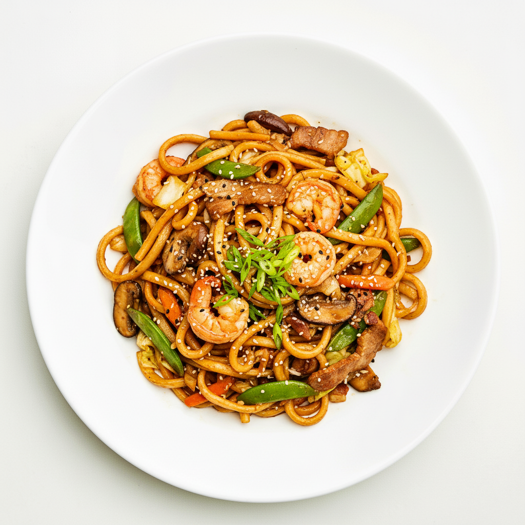 N5 Stir Fried Udon Full